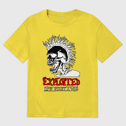 Мужская футболка оверсайз Exploited - lets start a war