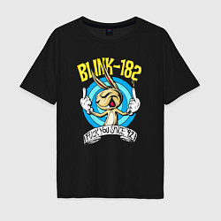 Мужская футболка оверсайз Blink 182 fuck you since 92