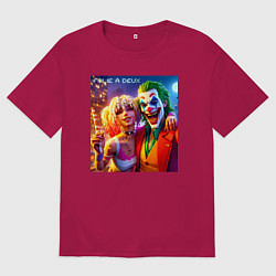 Мужская футболка оверсайз Folie a deuxs - pixel art