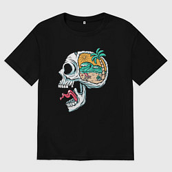 Футболка оверсайз мужская Dead island, цвет: черный
