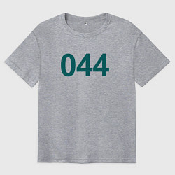 Мужская футболка оверсайз 044 - Игра в кальмара