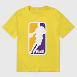 Мужская футболка оверсайз Mamba Kobe Bryant