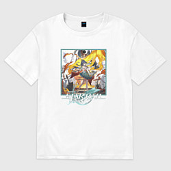 Мужская футболка оверсайз Юньли