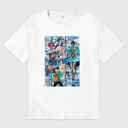 Мужская футболка оверсайз Gong gong gong