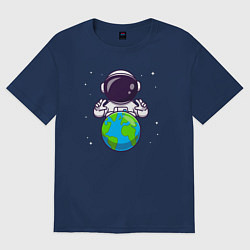 Мужская футболка оверсайз Моя земля