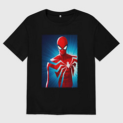 Мужская футболка оверсайз Новый человек паук игра