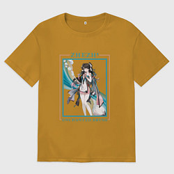 Мужская футболка оверсайз Zhezhi Enchanted Brush