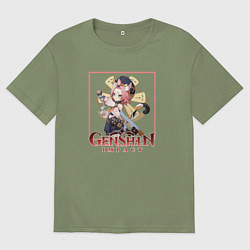 Мужская футболка оверсайз Бармен Диона