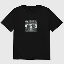 Футболка оверсайз мужская Gentle giants, цвет: черный