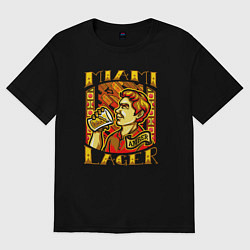 Мужская футболка оверсайз Miami lager