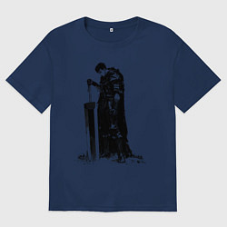 Мужская футболка оверсайз Berserk мечник