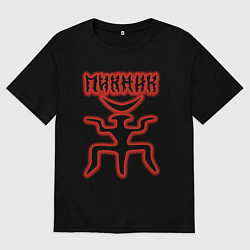 Мужская футболка оверсайз Пикник рок