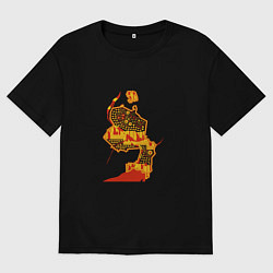 Мужская футболка оверсайз НСК