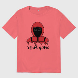 Мужская футболка оверсайз Squid game man