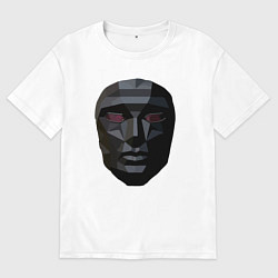 Мужская футболка оверсайз Маска босса