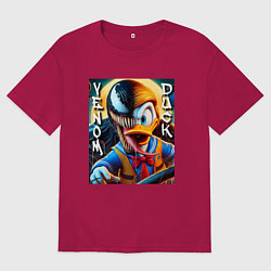 Мужская футболка оверсайз Venom-Duck - ai art fantasy