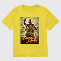 Мужская футболка оверсайз Indiana Jones and the dial of destiny