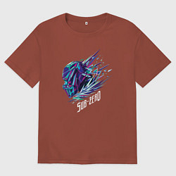 Мужская футболка оверсайз Саб-Зиро Мортал Комбат