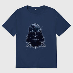 Мужская футболка оверсайз Дарт вейдер мазайка