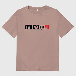 Мужская футболка оверсайз Civilization VII