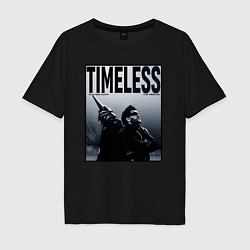Футболка оверсайз мужская Timeless, цвет: черный