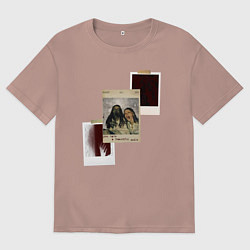 Мужская футболка оверсайз Подруги