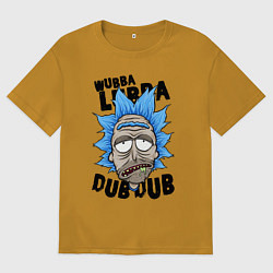 Мужская футболка оверсайз Drunk Rick