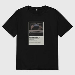 Мужская футболка оверсайз Supernatural - Винчестеры