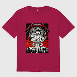 Мужская футболка оверсайз Metallica - Toronto playbill