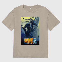 Мужская футболка оверсайз MDK - Kurt