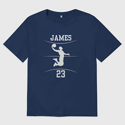 Мужская футболка оверсайз James dunk