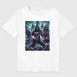 Мужская футболка оверсайз Metallica - thrash metal