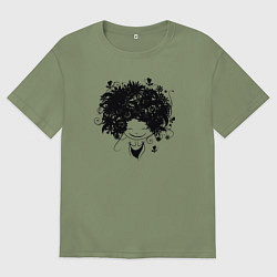 Мужская футболка оверсайз Spring girl