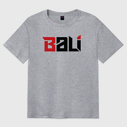 Футболка оверсайз мужская Bali, цвет: меланж