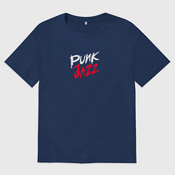 Мужская футболка оверсайз Punk jazz