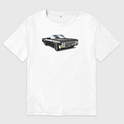 Мужская футболка оверсайз Кабриолет