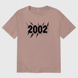 Мужская футболка оверсайз Разрыв времени 2002