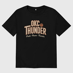 Мужская футболка оверсайз Oklahoma pride