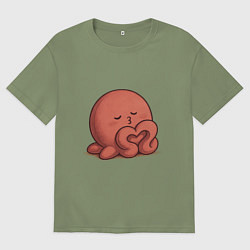 Мужская футболка оверсайз Такопи