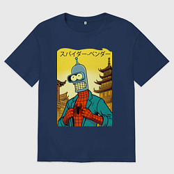 Мужская футболка оверсайз Spider Bender -Japanese style