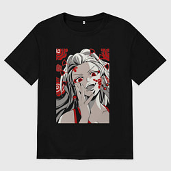 Мужская футболка оверсайз Клинок, рассекающий демонов Даки