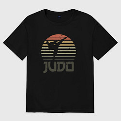 Мужская футболка оверсайз Judo fighter