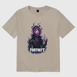 Мужская футболка оверсайз Сюрреалистичный Рейвен Fortnite