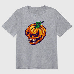 Мужская футболка оверсайз Monster pumpkin