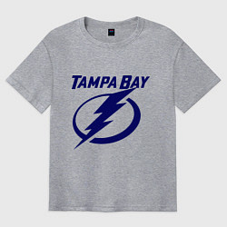 Футболка оверсайз мужская HC Tampa Bay, цвет: меланж