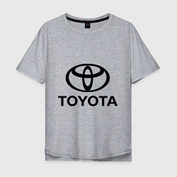 Мужская футболка оверсайз Toyota Logo