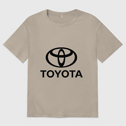 Мужская футболка оверсайз Toyota Logo