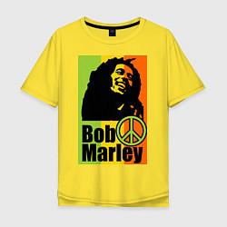 Мужская футболка оверсайз Bob Marley: Jamaica