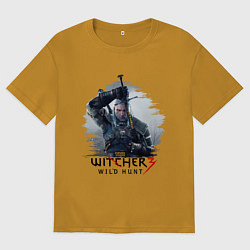 Мужская футболка оверсайз The Witcher 3