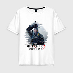 Мужская футболка оверсайз The Witcher 3